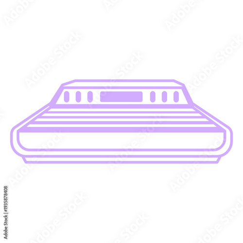 Videogames console filled stroke