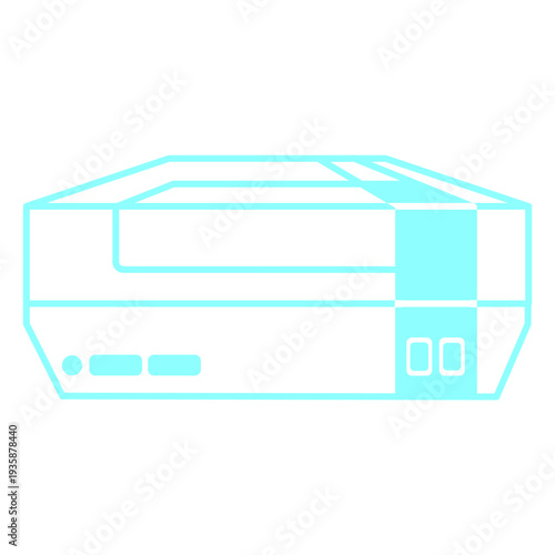 Videogames console machine