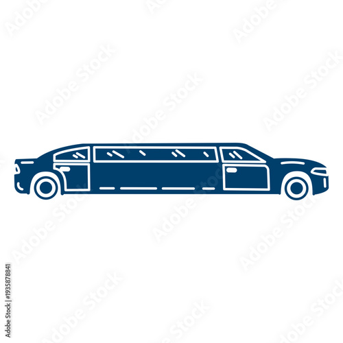 Prom limousine cut out