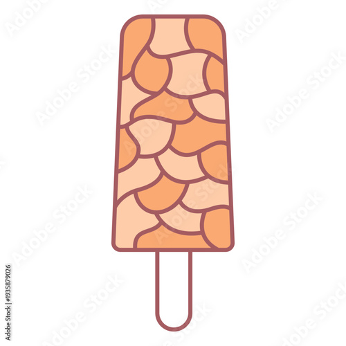 Fractal popsicle color stroke