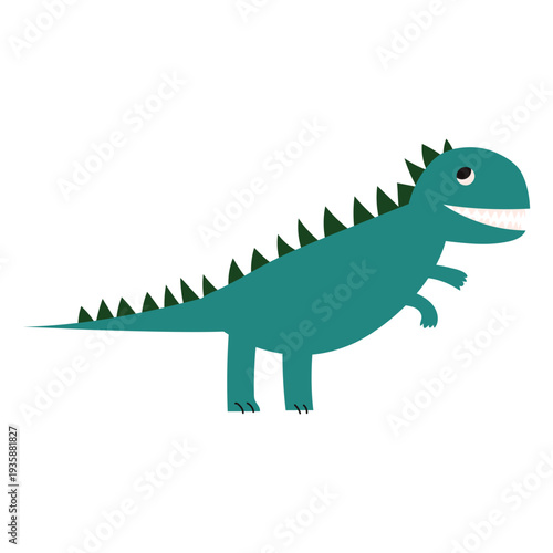 Trex dinosaur flat