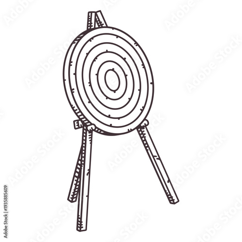 Sport bullseye archery