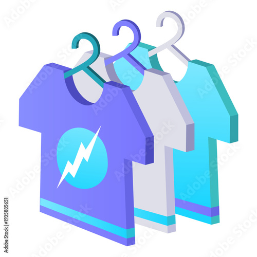 Isometric t-shirts