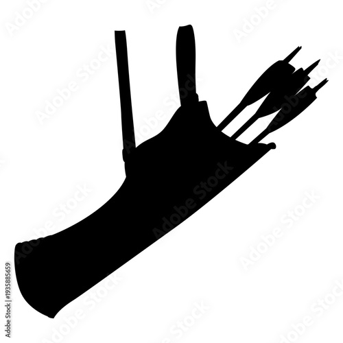 Arrows weapon silhouette