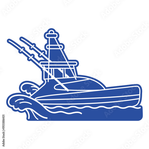 Water boat ferry silhouette