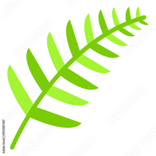 Leaf botanical nature icon