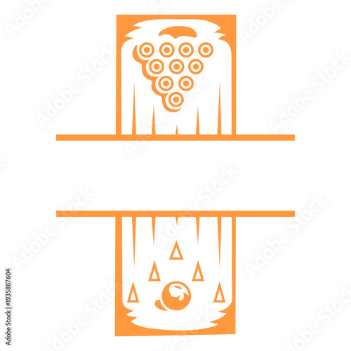 Bowling Lane Split Monogram