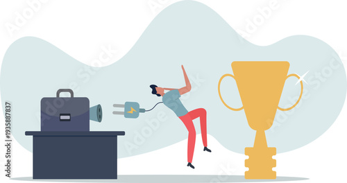 Try too hard, business limit or mistake causing failure, almost success but fail, bad planning or mismanagement concept.person's life situation and his activities.