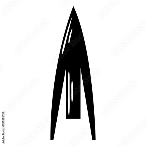 Broadhead high contrast