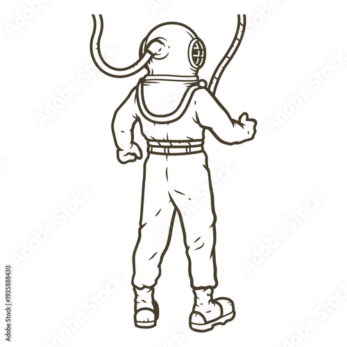 Scuba diving stroke diver