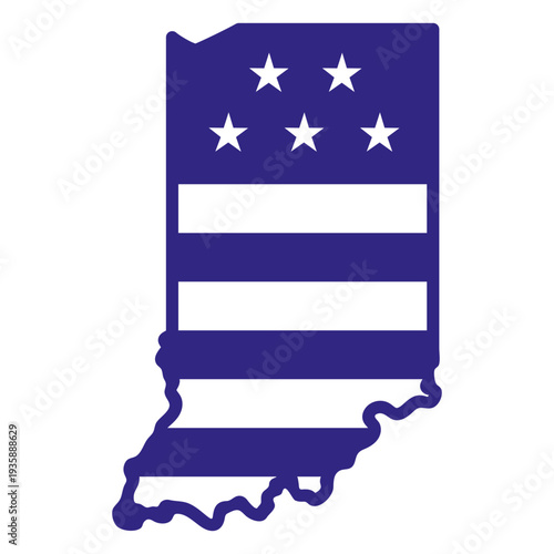 Indiana duotone states