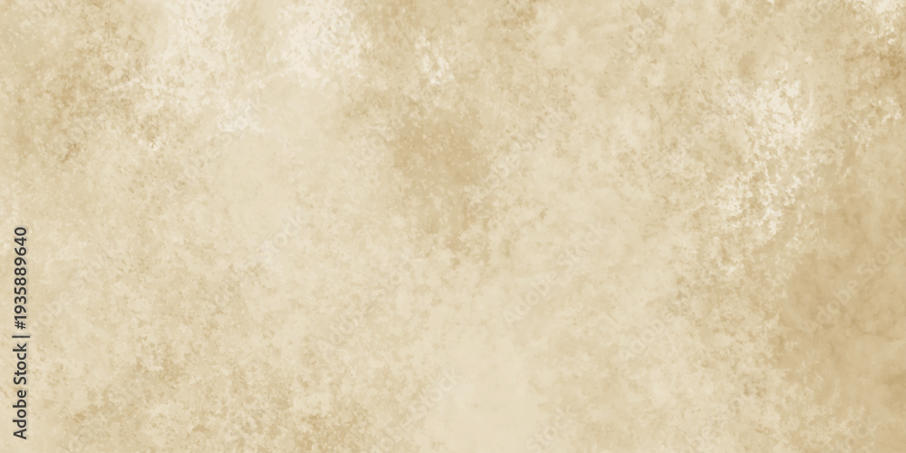 Fototapeta premium Abstract brown color paper texture design and Light gold concrete background texture wallpaper. old wall stone for soft yellow distressed grunge background. 