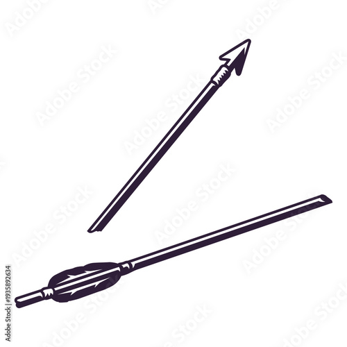 Broken arrow pointing up