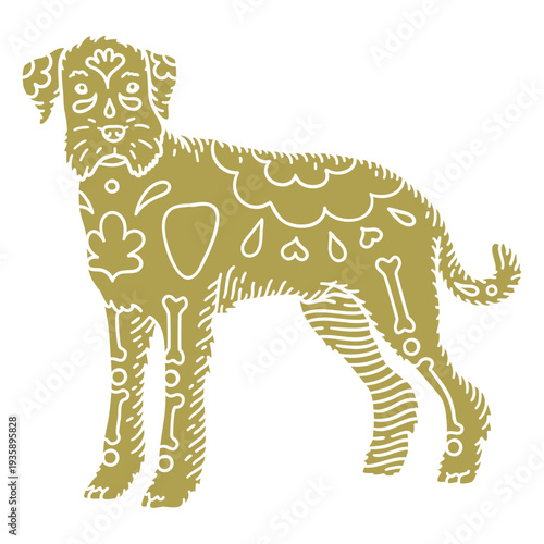 Detailed Otomi Schnauzer Dog