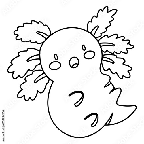 Axolotl stroke amazed