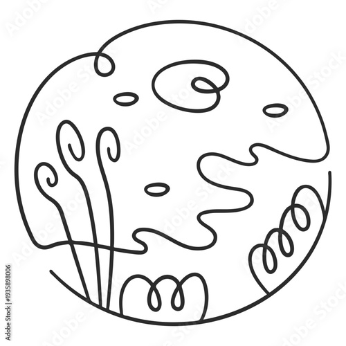 Scenery stroke shore