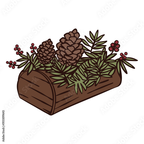 Log color stroke solstice