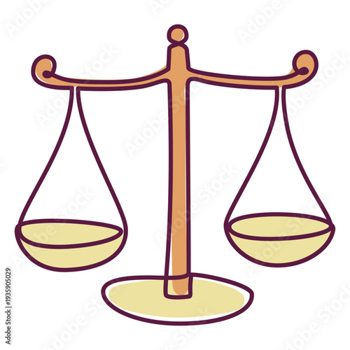 Old weight scale continuous line color