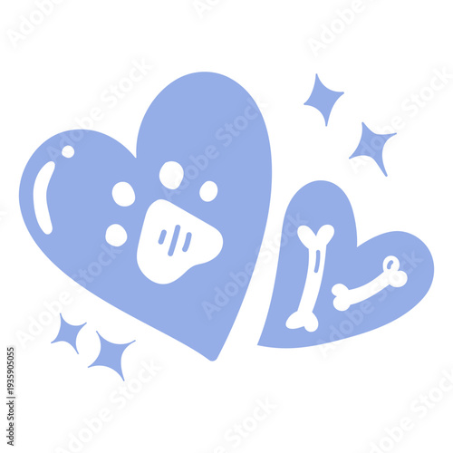 Vet Hearts with Paws &amp; Bones