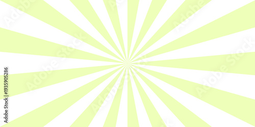 Colorful swirl radial beam sunrise or sunset light retro design illustration. Sunlight horizontal spiral background. Eye catching vector background for product campaign. retro whirlwind starburst