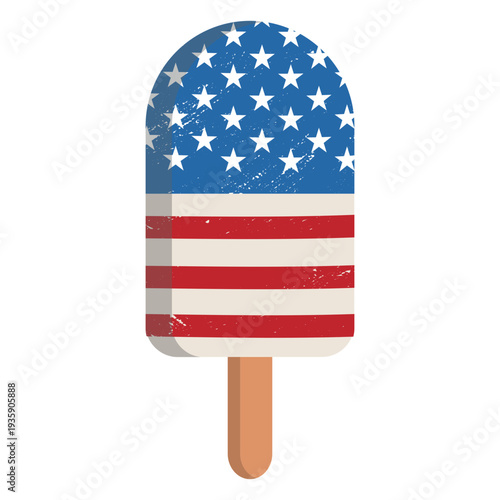 American popsicle American flag