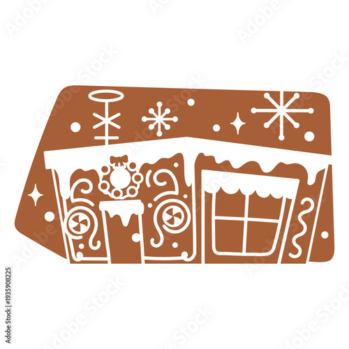 Festive decorated abode