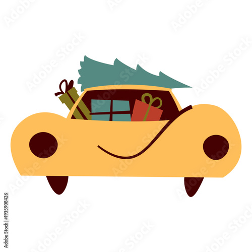 Xmas tree on the move