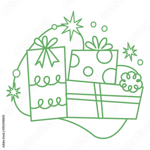 Spreading joy and happiness with holiday presents