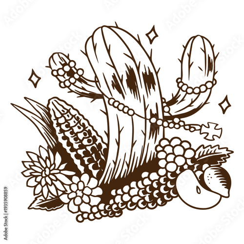 Evoking the tradition of Day of the Dead