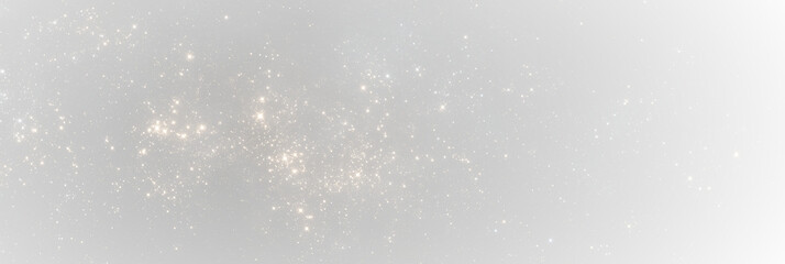 Shimmering Stardust Particle Field Overlay PNG for Cosmic Background Design