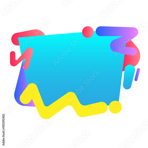 modern organic shapes. Fluid vector trendy elements. Template graphics vector