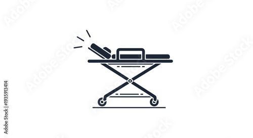 Trauma Center Line modern bold color illustration