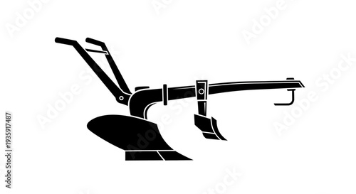 Farm Plow Agricultural Tool Equipment.