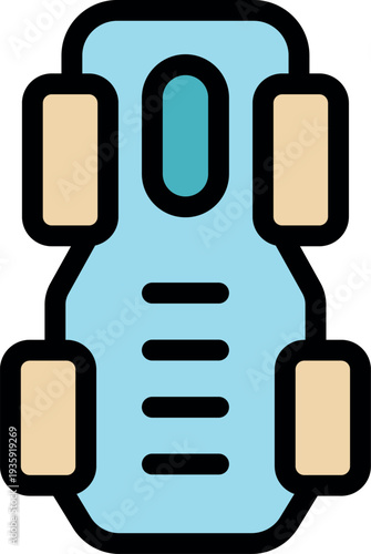 Modern hoverboard design showcasing advanced technology for personal transportation