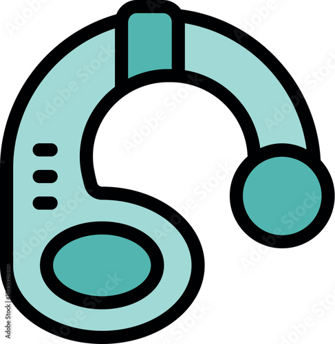 Modern wireless headset ensuring seamless communication with advanced audio features