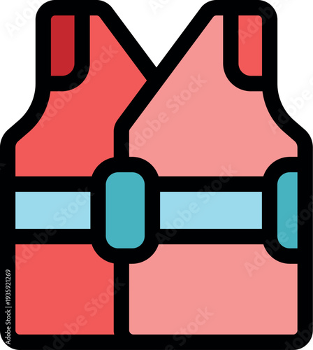 Life vest, essential safety equipment for water sports and activities, ensuring buoyancy and protection