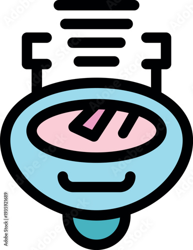 Futuristic smart home device emitting a wifi signal, enhancing connectivity and simplifying modern living