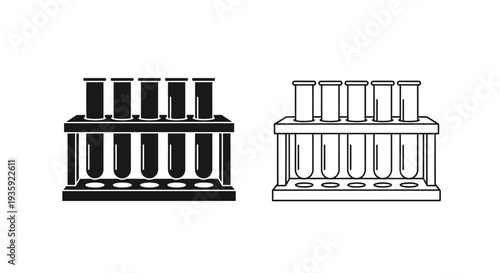 Classic columns architecture design Vector