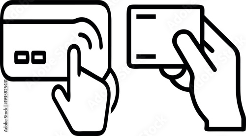 Contactless payment with smart card and mobile device