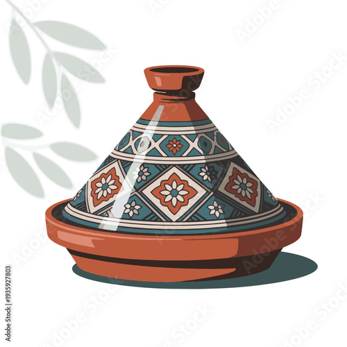 Moroccan Pattern Tagine