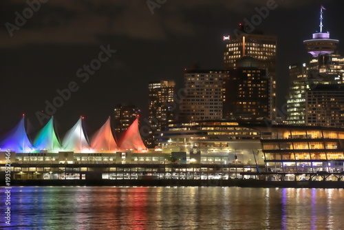 Vancouver Skyline seen from Stanley Park