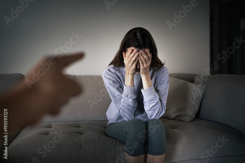 Stressful Abusive Relationship Conflict at home 	