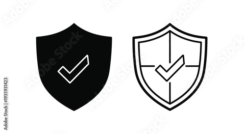 Free Download Security Shield Checkmark Icon Set Vector - GFXLoad