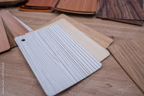 High Quality Wood Veneer and Laminate Samples Palette for Luxury Kitchen Cabinet Manufacturing