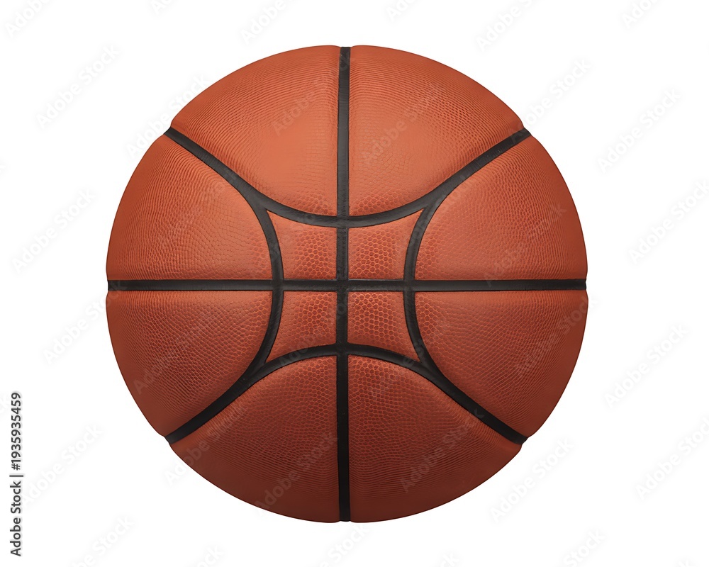 Fototapeta premium Brown basketball ball