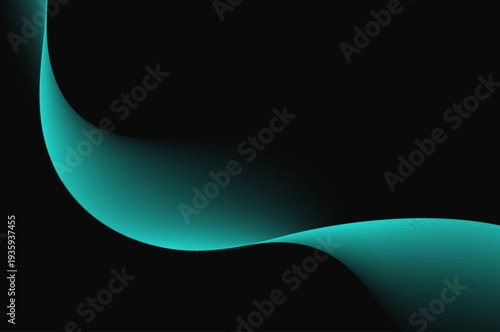 Modern Tech Dark Background vector.