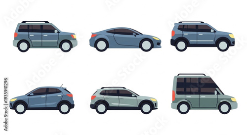 Collection of Various Car Models.