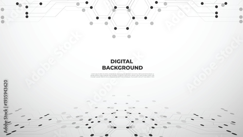 Cyber Interface Design: A futuristic digital interface, with its sleek lines and glowing elements.