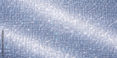 Abstract blue background with water drops on glass featuring winter snowflakes and bokeh light patterns for a magic Christmas holiday season design