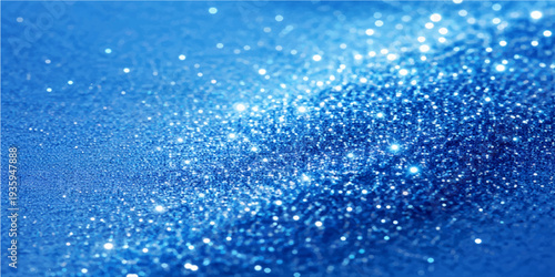 Clear water drops create an abstract liquid pattern of wet bubbles on a blue texture to form a cold underwater nature wallpaper with light rain droplets and clear ocean wave ripples